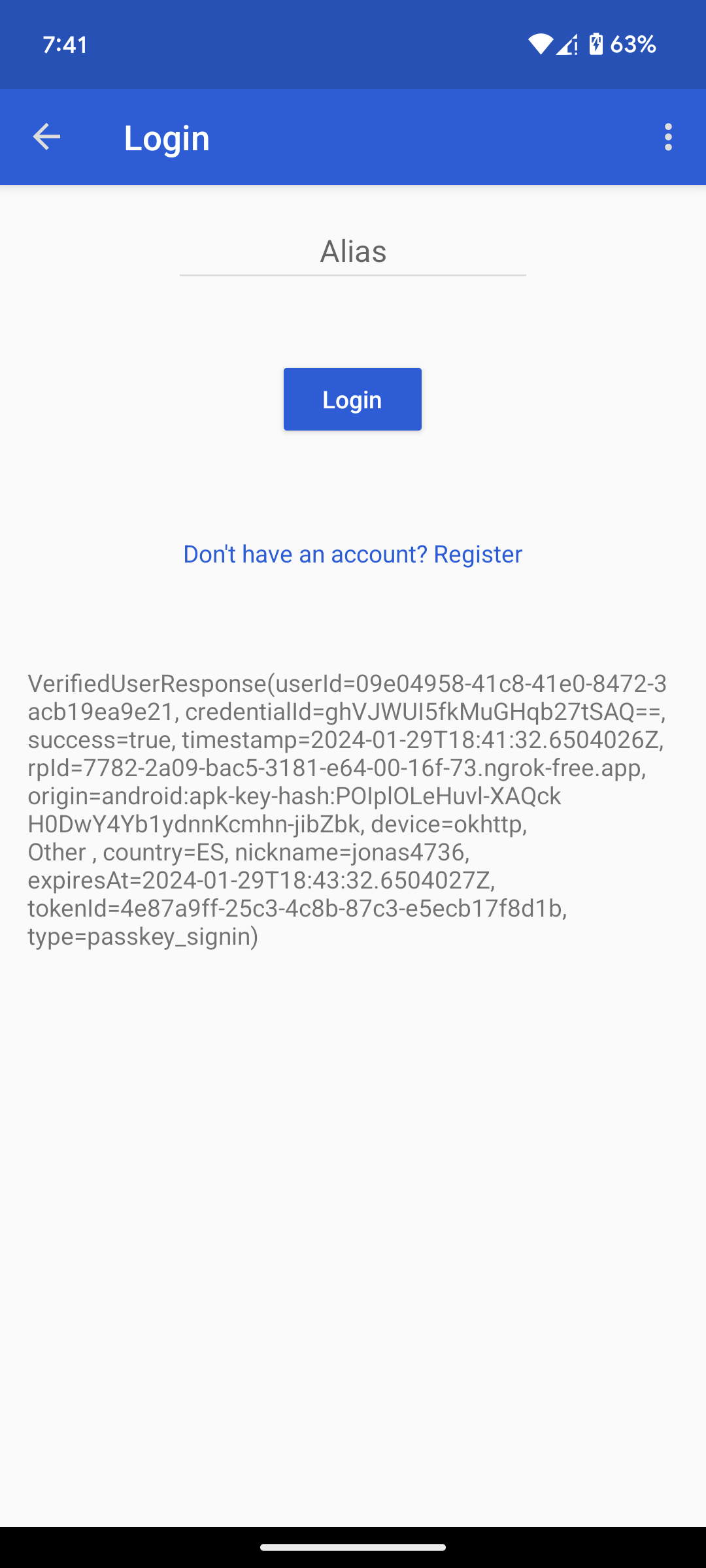 Login #3